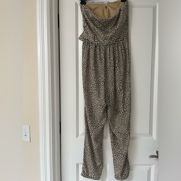 Rules of Etiquette patterned jumpsuit size s - Picture 3 of 4
